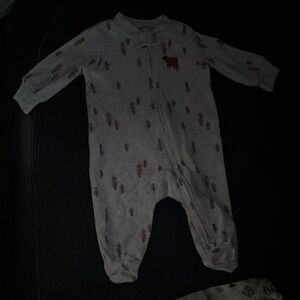 Cozy Gray Kids One Piece